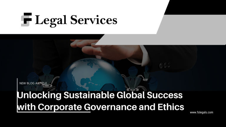 Global Success with Corporate Governance